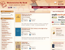 Tablet Screenshot of mybook.pl